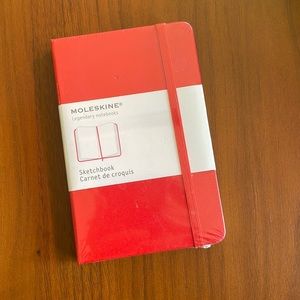 Moleskine Sketchbook Plain Notebook Hardcover 9x14cm
